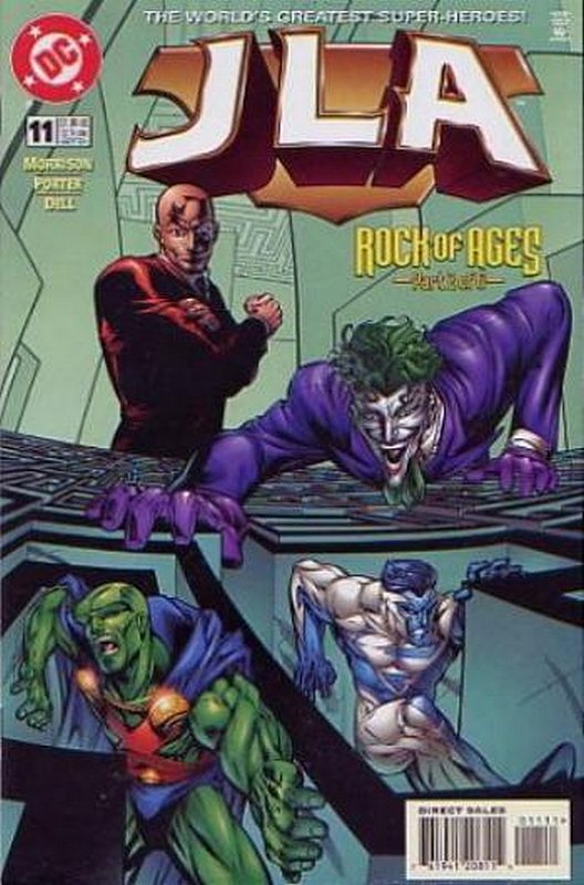 Cover of JLA (Vol 1) #11. One of 250,000 Vintage American Comics on sale from Krypton!