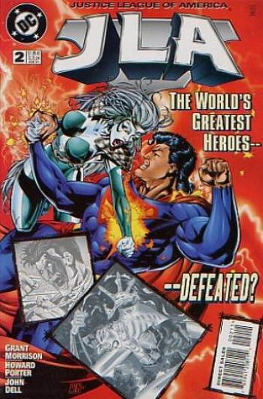Cover of JLA (Vol 1) #2. One of 250,000 Vintage American Comics on sale from Krypton!