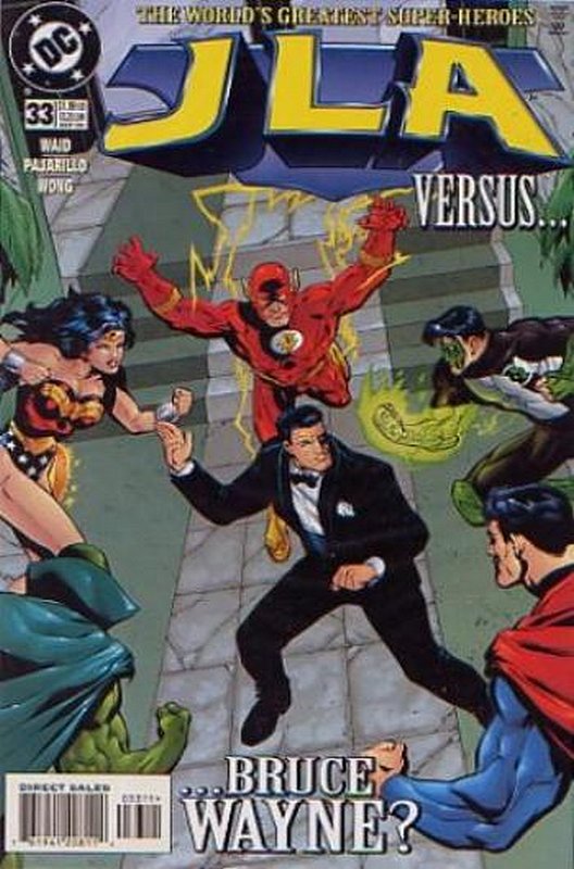 Cover of JLA (Vol 1) #33. One of 250,000 Vintage American Comics on sale from Krypton!