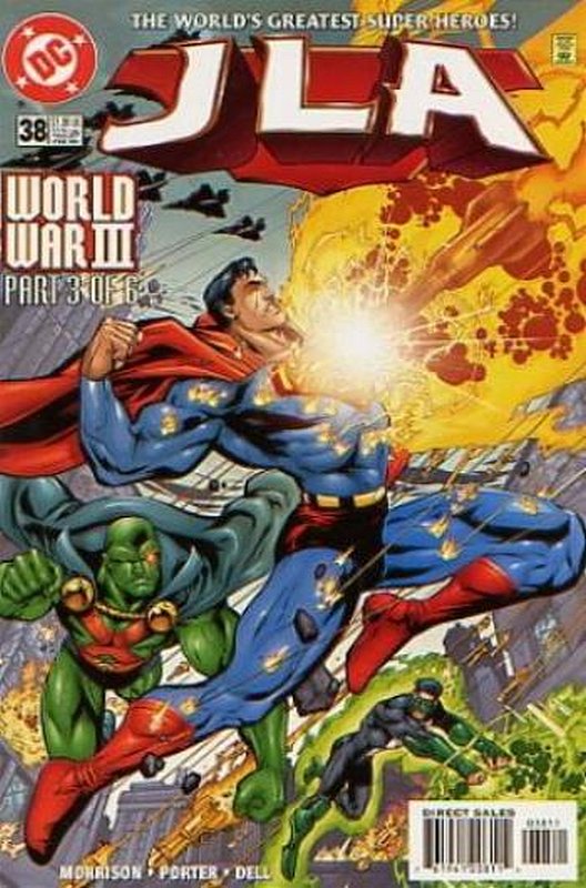 Cover of JLA (Vol 1) #38. One of 250,000 Vintage American Comics on sale from Krypton!
