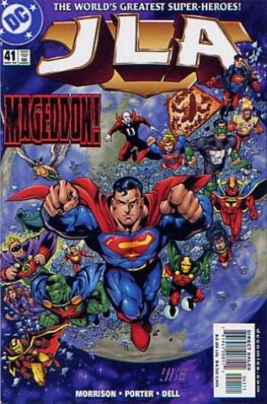 Cover of JLA (Vol 1) #41. One of 250,000 Vintage American Comics on sale from Krypton!