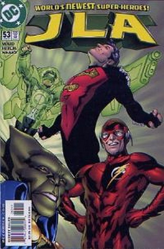 Cover of JLA (Vol 1) #53. One of 250,000 Vintage American Comics on sale from Krypton!