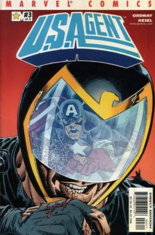 Cover of USAgent (2001 Ltd) #3. One of 250,000 Vintage American Comics on sale from Krypton!