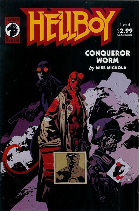 Cover of Hellboy: Conqueror Worm (2001 Ltd) #1. One of 250,000 Vintage American Comics on sale from Krypton!