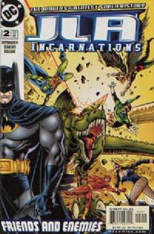 Cover of JLA: Incarnations (2001 Ltd) #2. One of 250,000 Vintage American Comics on sale from Krypton!