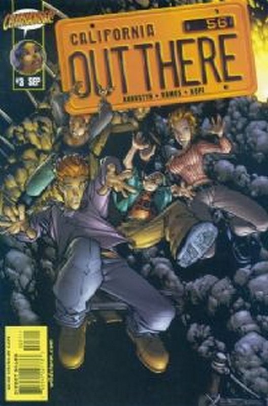 Cover of Out There (Vol 1) California #3. One of 250,000 Vintage American Comics on sale from Krypton!