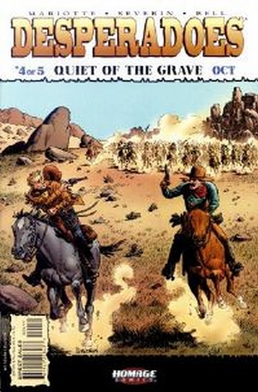 Cover of Desperadoes: Quiet of the Grave (2001 Ltd) #4. One of 250,000 Vintage American Comics on sale from Krypton!