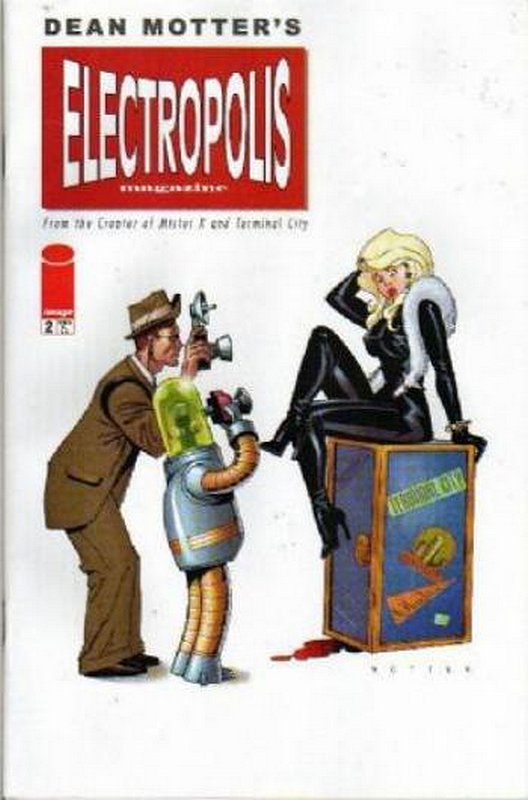 Cover of Electropolis (2001 Ltd) #2. One of 250,000 Vintage American Comics on sale from Krypton!