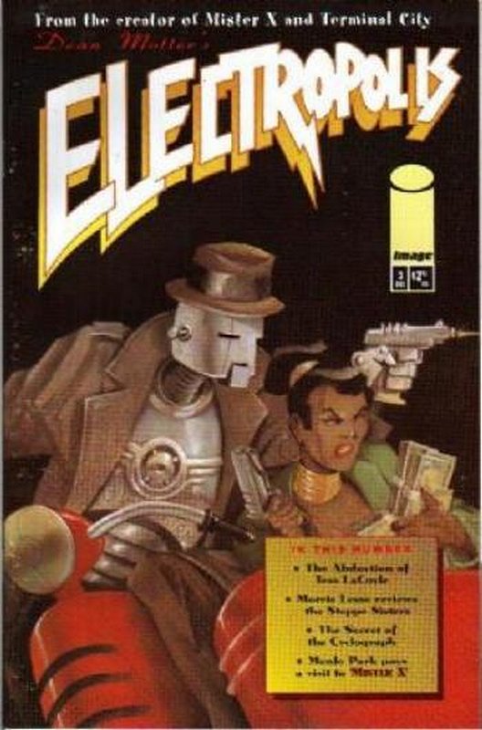 Cover of Electropolis (2001 Ltd) #3. One of 250,000 Vintage American Comics on sale from Krypton!