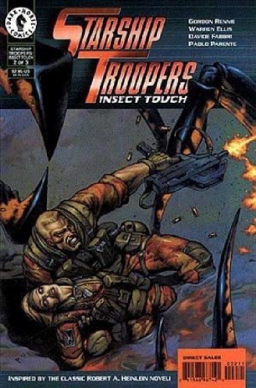 Cover of Starship Troopers: Insect Touch (1997 Ltd) #2. One of 250,000 Vintage American Comics on sale from Krypton!