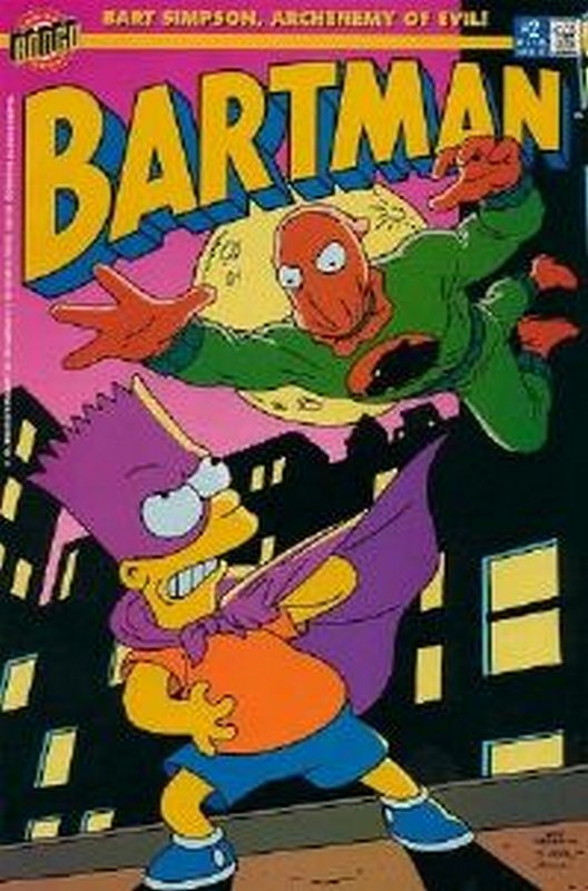 Cover of Bartman #2. One of 250,000 Vintage American Comics on sale from Krypton!