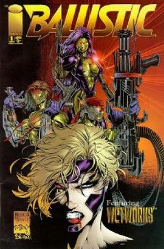 Cover of Ballistic (1995 Ltd) #1. One of 250,000 Vintage American Comics on sale from Krypton!