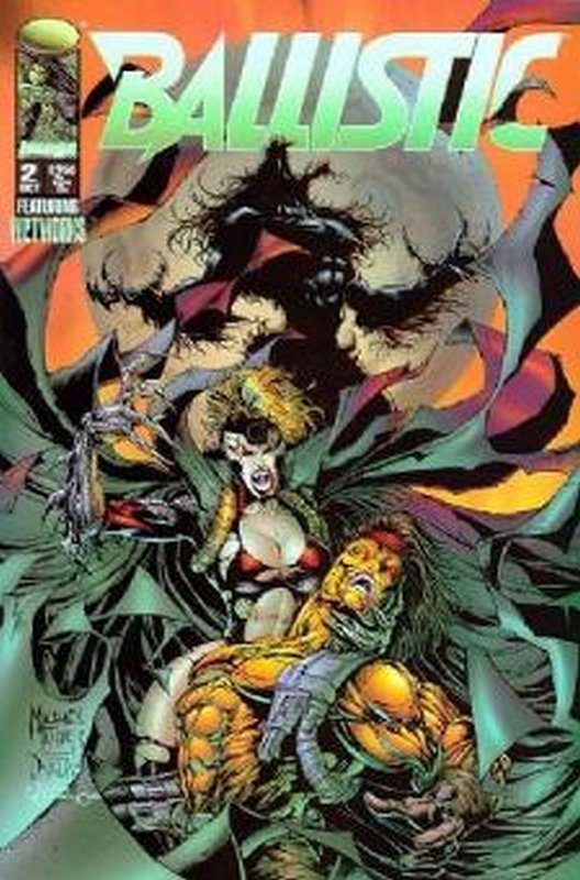 Cover of Ballistic (1995 Ltd) #2. One of 250,000 Vintage American Comics on sale from Krypton!