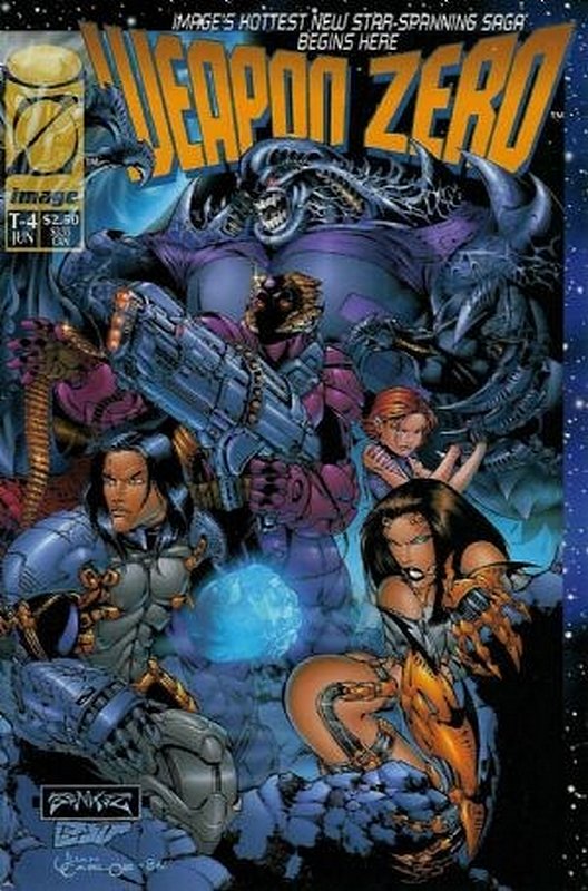 Cover of Weapon Zero (1995 Ltd) #4. One of 250,000 Vintage American Comics on sale from Krypton!