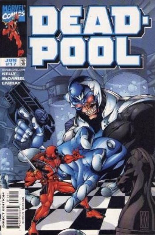 Cover of Deadpool (Vol 1) #17. One of 250,000 Vintage American Comics on sale from Krypton!