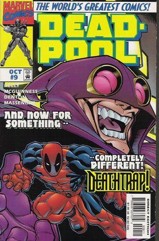 Cover of Deadpool (Vol 1) #9. One of 250,000 Vintage American Comics on sale from Krypton!