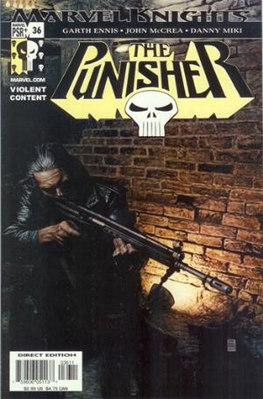 Cover of Punisher (Vol 3) #36. One of 250,000 Vintage American Comics on sale from Krypton!