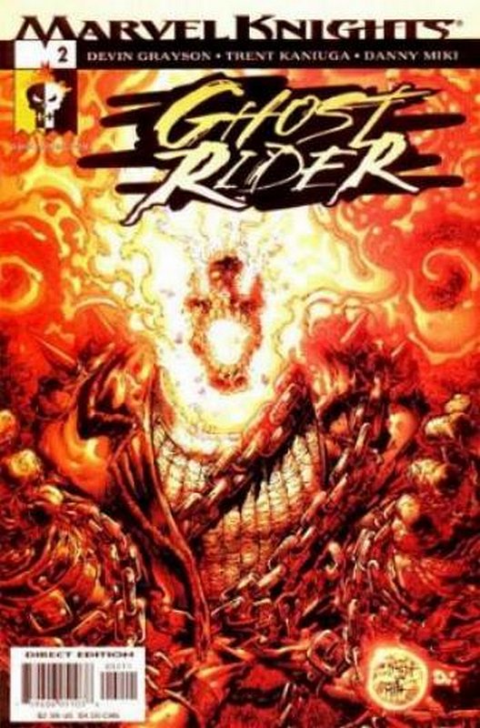 Cover of Ghost Rider (2001 Ltd) #2. One of 250,000 Vintage American Comics on sale from Krypton!