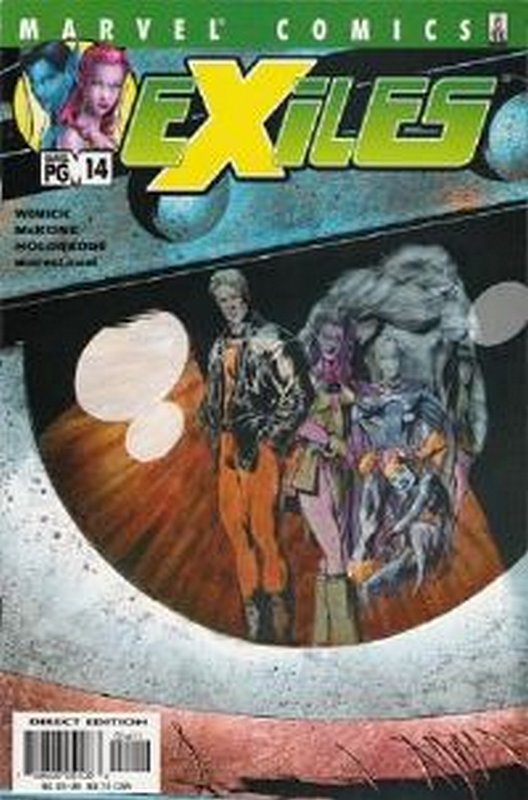 Cover of Exiles (Vol 1) #14. One of 250,000 Vintage American Comics on sale from Krypton!