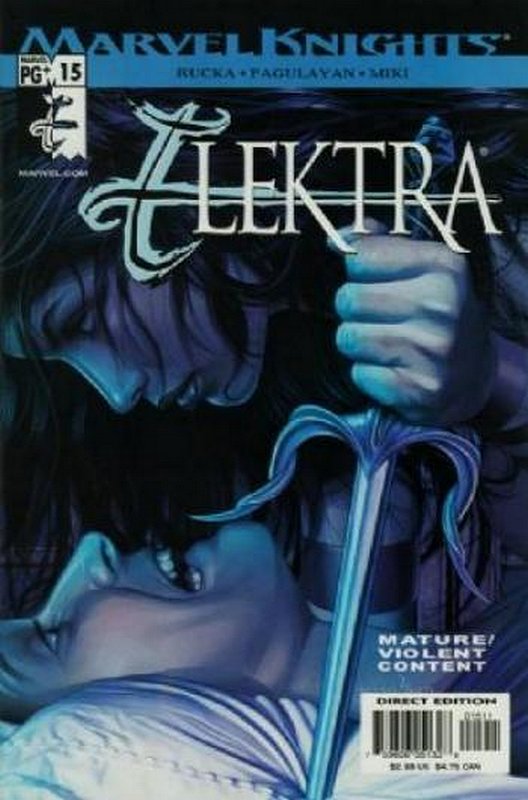 Cover of Elektra (Vol 2) #15. One of 250,000 Vintage American Comics on sale from Krypton!