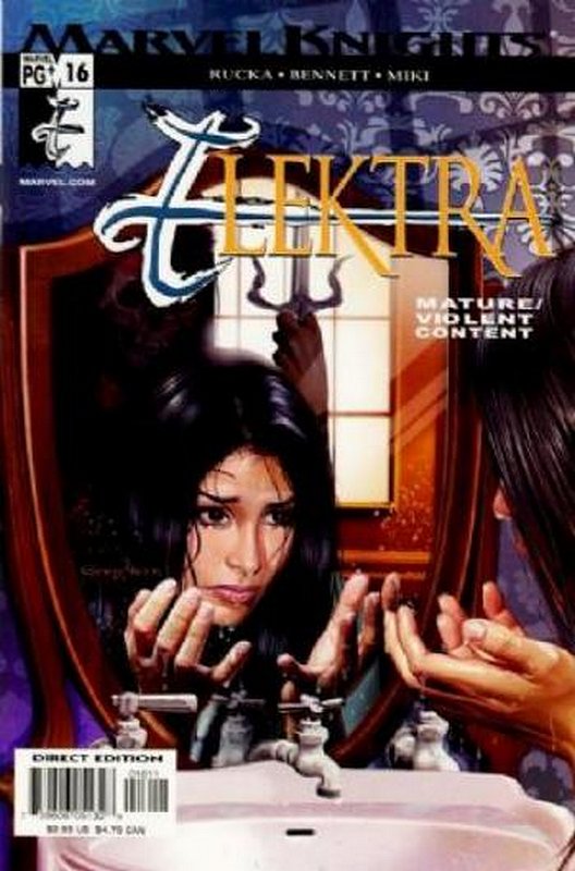 Cover of Elektra (Vol 2) #16. One of 250,000 Vintage American Comics on sale from Krypton!