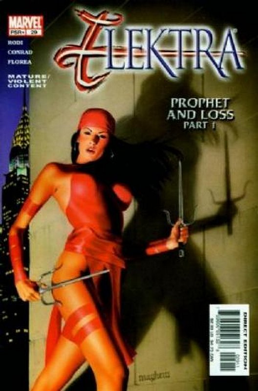 Cover of Elektra (Vol 2) #29. One of 250,000 Vintage American Comics on sale from Krypton!