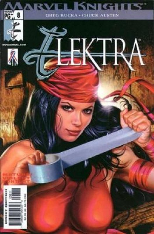 Cover of Elektra (Vol 2) #8. One of 250,000 Vintage American Comics on sale from Krypton!