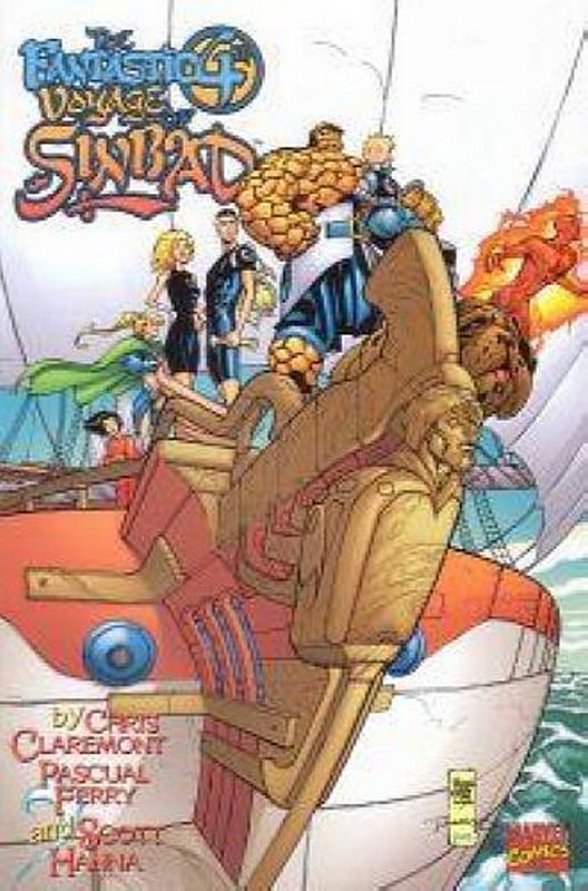 Cover of Fantastic Fourth voyage of Sinbad #1. One of 250,000 Vintage American Comics on sale from Krypton!