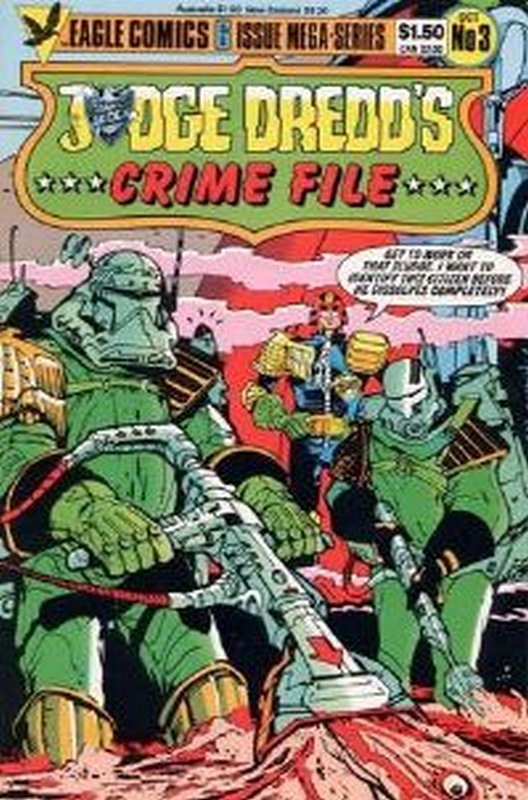 Cover of Judge Dredd: Crime File (1985 Ltd) #3. One of 250,000 Vintage American Comics on sale from Krypton!