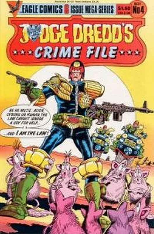 Cover of Judge Dredd: Crime File (1985 Ltd) #4. One of 250,000 Vintage American Comics on sale from Krypton!