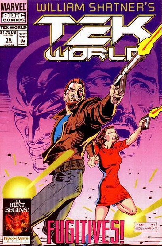 Cover of Tek World (Vol 1)  William Shatners #10. One of 250,000 Vintage American Comics on sale from Krypton!