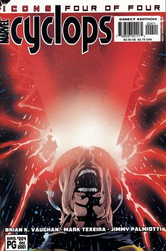 Cover of Cyclops (2001 Ltd) #4. One of 250,000 Vintage American Comics on sale from Krypton!
