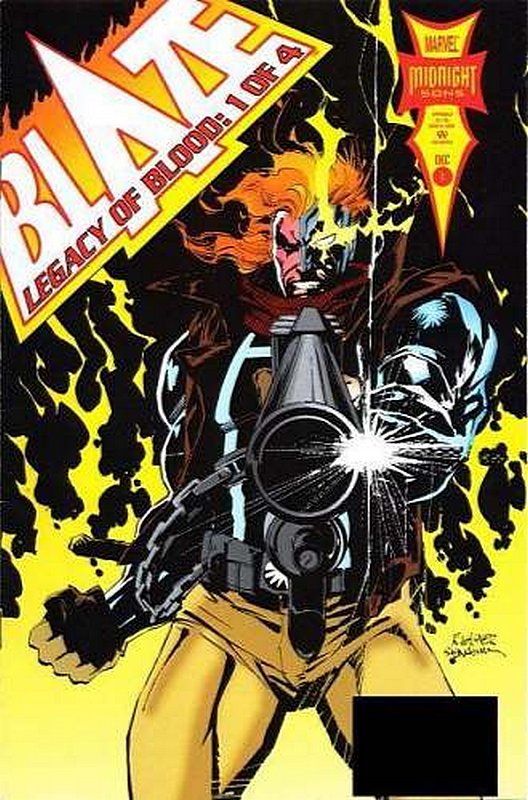 Cover of Blaze: Legacy of Blood (1993 Ltd) #1. One of 250,000 Vintage American Comics on sale from Krypton!