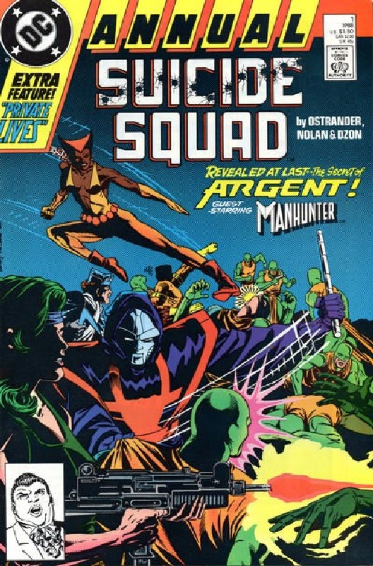 Cover of Suicide Squad Annual (1988) #1. One of 250,000 Vintage American Comics on sale from Krypton!