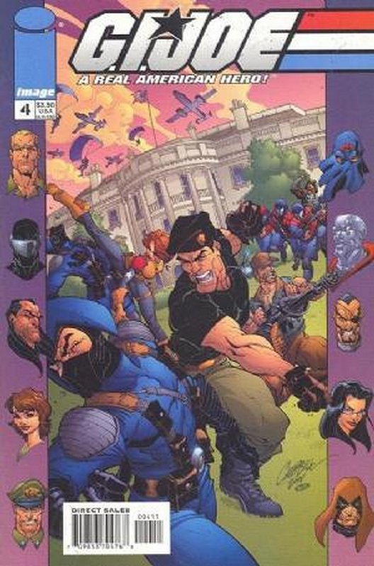Cover of GI Joe (Image) #4. One of 250,000 Vintage American Comics on sale from Krypton!