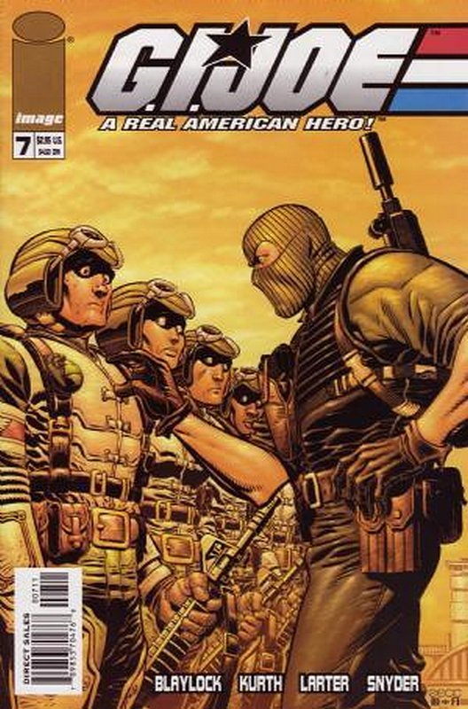 Cover of GI Joe (Image) #7. One of 250,000 Vintage American Comics on sale from Krypton!