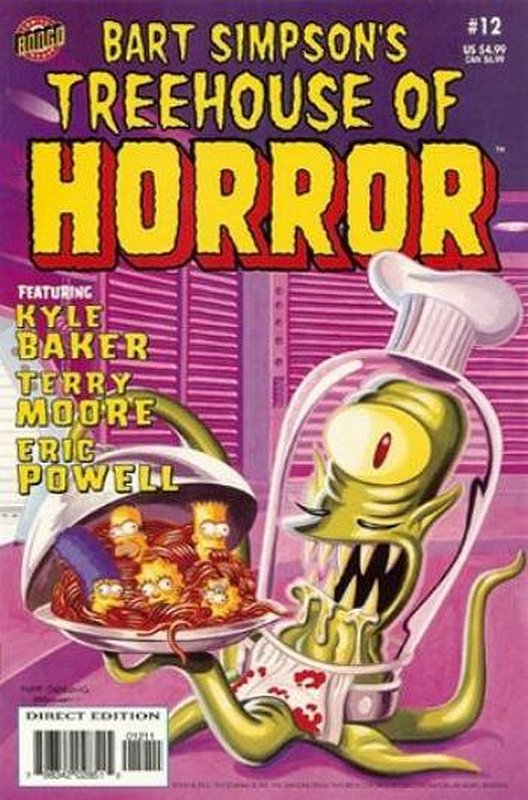 Cover of Bart Simpsons Treehouse of Horror #12. One of 250,000 Vintage American Comics on sale from Krypton!