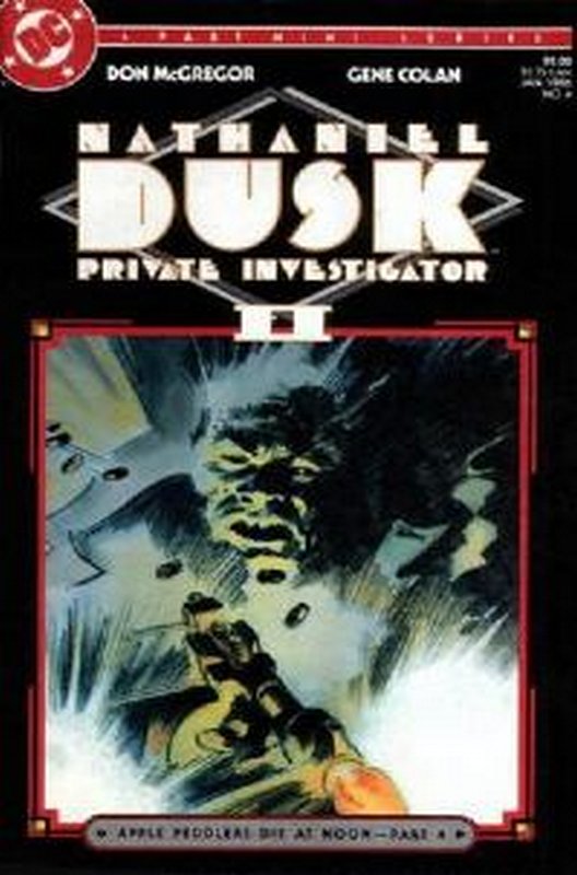 Cover of Nathaniel Dusk II (1985 Ltd) #4. One of 250,000 Vintage American Comics on sale from Krypton!