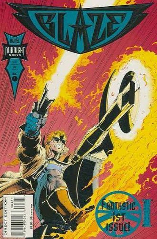 Cover of Blaze (Vol 1) #1. One of 250,000 Vintage American Comics on sale from Krypton!