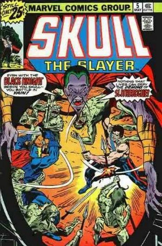 Cover of Skull the Slayer (Vol 1) #5. One of 250,000 Vintage American Comics on sale from Krypton!