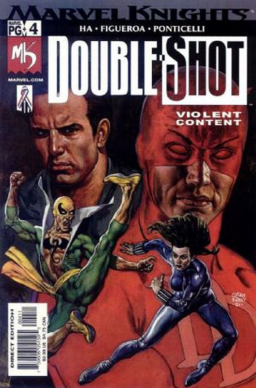 Cover of Marvel Knights Double Shot (2001 Ltd) #4. One of 250,000 Vintage American Comics on sale from Krypton!