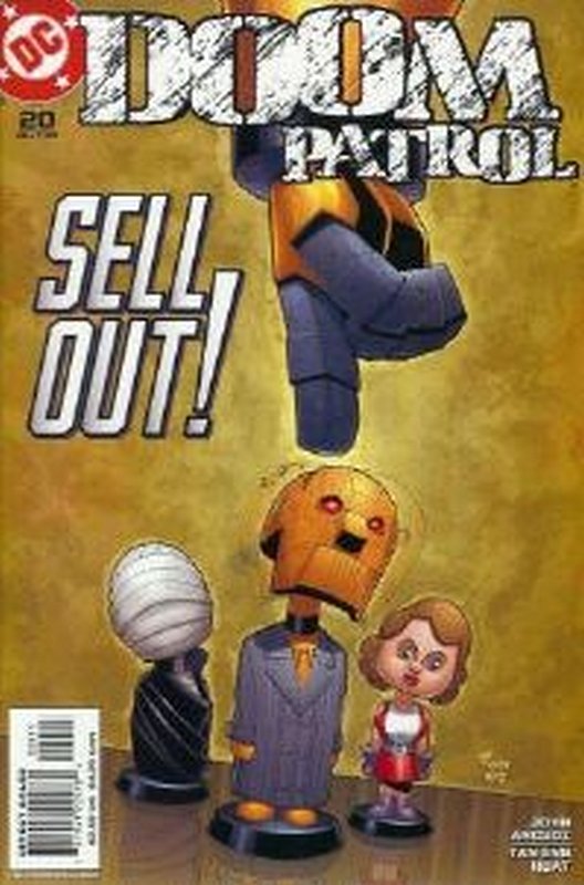 Cover of Doom Patrol (Vol 3) #20. One of 250,000 Vintage American Comics on sale from Krypton!