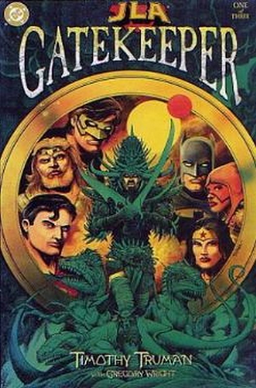 Cover of JLA: Gatekeeper (2001 Ltd) #1. One of 250,000 Vintage American Comics on sale from Krypton!