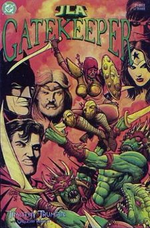 Cover of JLA: Gatekeeper (2001 Ltd) #3. One of 250,000 Vintage American Comics on sale from Krypton!