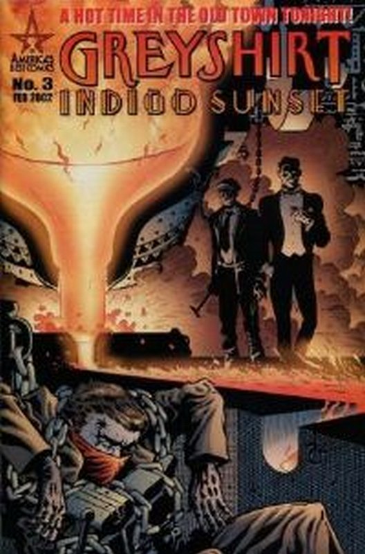 Cover of Greyshirt: Indigo Sunset (2001 Ltd) #3. One of 250,000 Vintage American Comics on sale from Krypton!