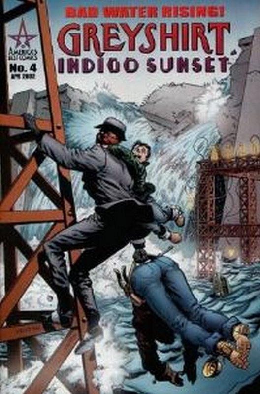 Cover of Greyshirt: Indigo Sunset (2001 Ltd) #4. One of 250,000 Vintage American Comics on sale from Krypton!