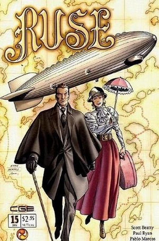 Cover of Ruse (Vol 1) #15. One of 250,000 Vintage American Comics on sale from Krypton!