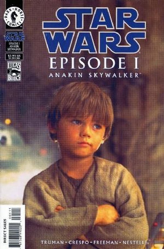 Cover of Star Wars: Episode 1 Anakin Skywalker #1. One of 250,000 Vintage American Comics on sale from Krypton!