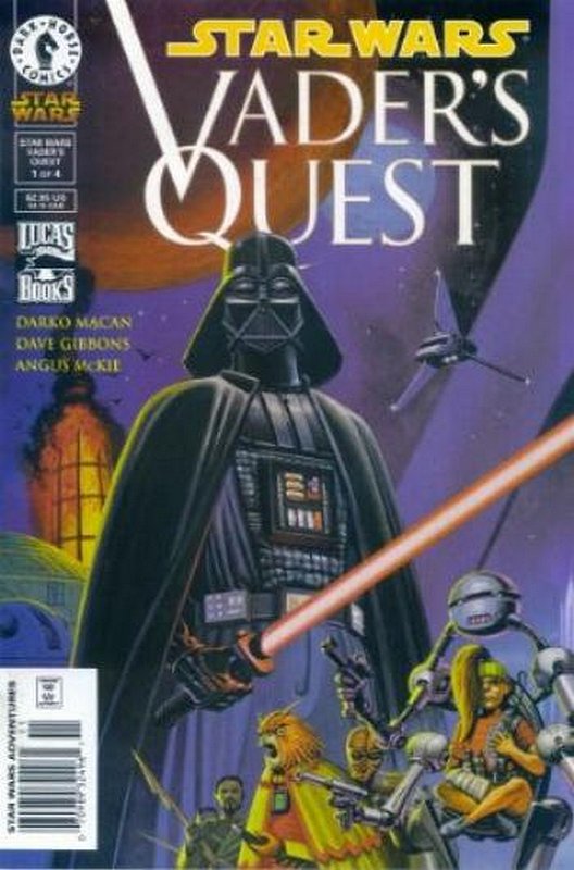 Cover of Star Wars: Vaders Quest (1999 Ltd) #1. One of 250,000 Vintage American Comics on sale from Krypton!