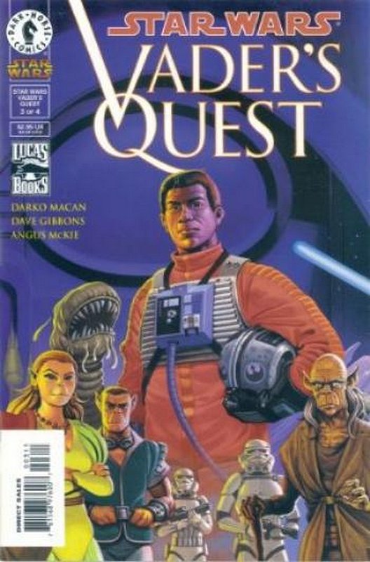 Cover of Star Wars: Vaders Quest (1999 Ltd) #3. One of 250,000 Vintage American Comics on sale from Krypton!
